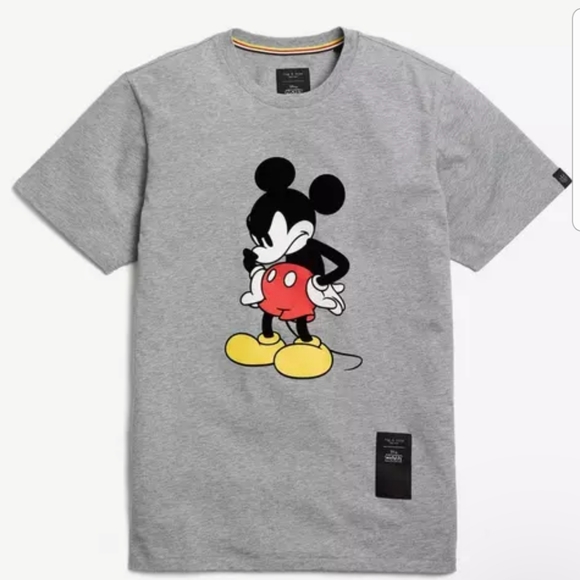 Rag & Bone Collaboration Mickey Mouse Graphic Designer Tee Shirt Unisex EUC sz S - Picture 3 of 16